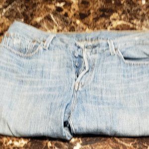 Levi Strauss 501 Button Fly Straight Leg Jeans